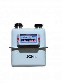 Счетчик газа СГД-G4ТК с термокорректором (вход газа левый, 110мм, резьба 1 1/4") г. Орёл 2024 год выпуска Ревда